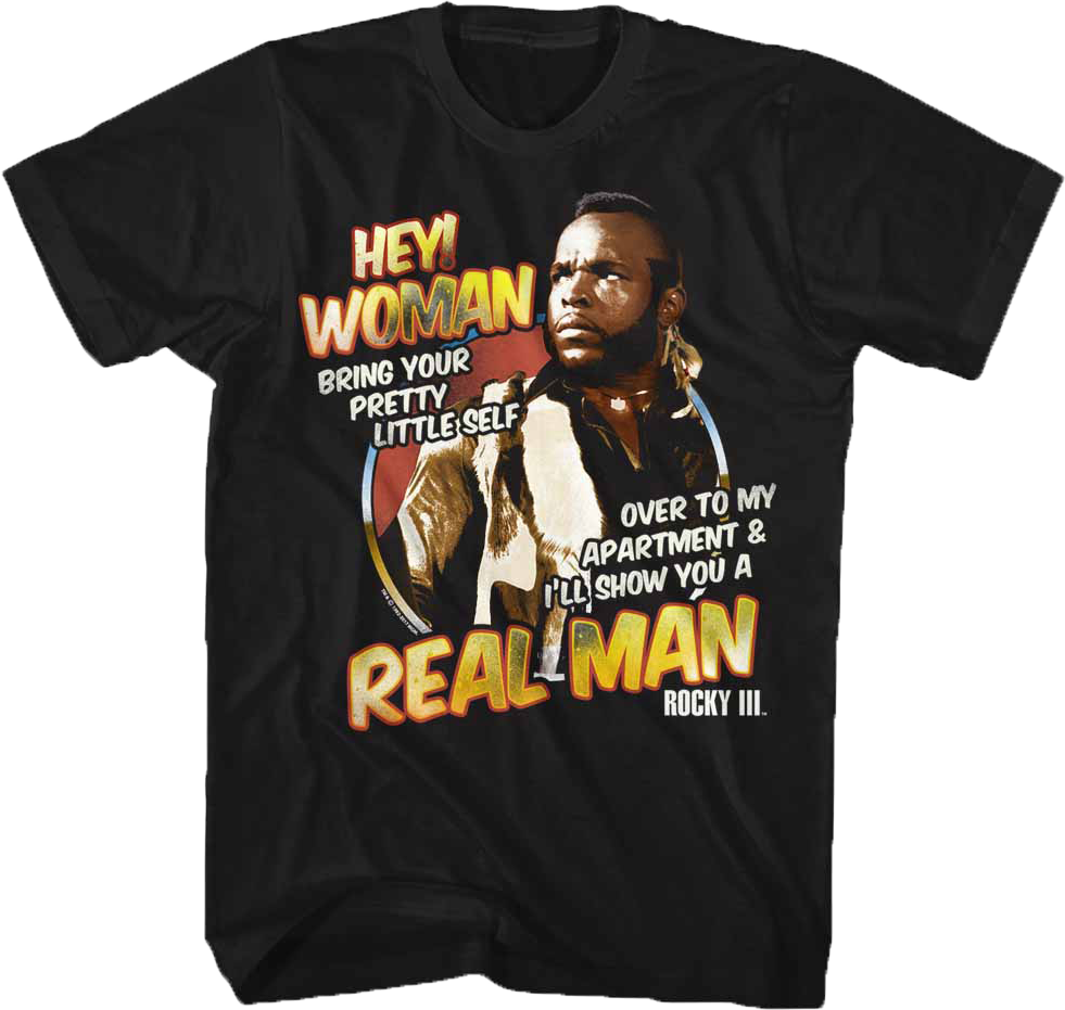 Clubber Hey Woman Rocky T-Shirt