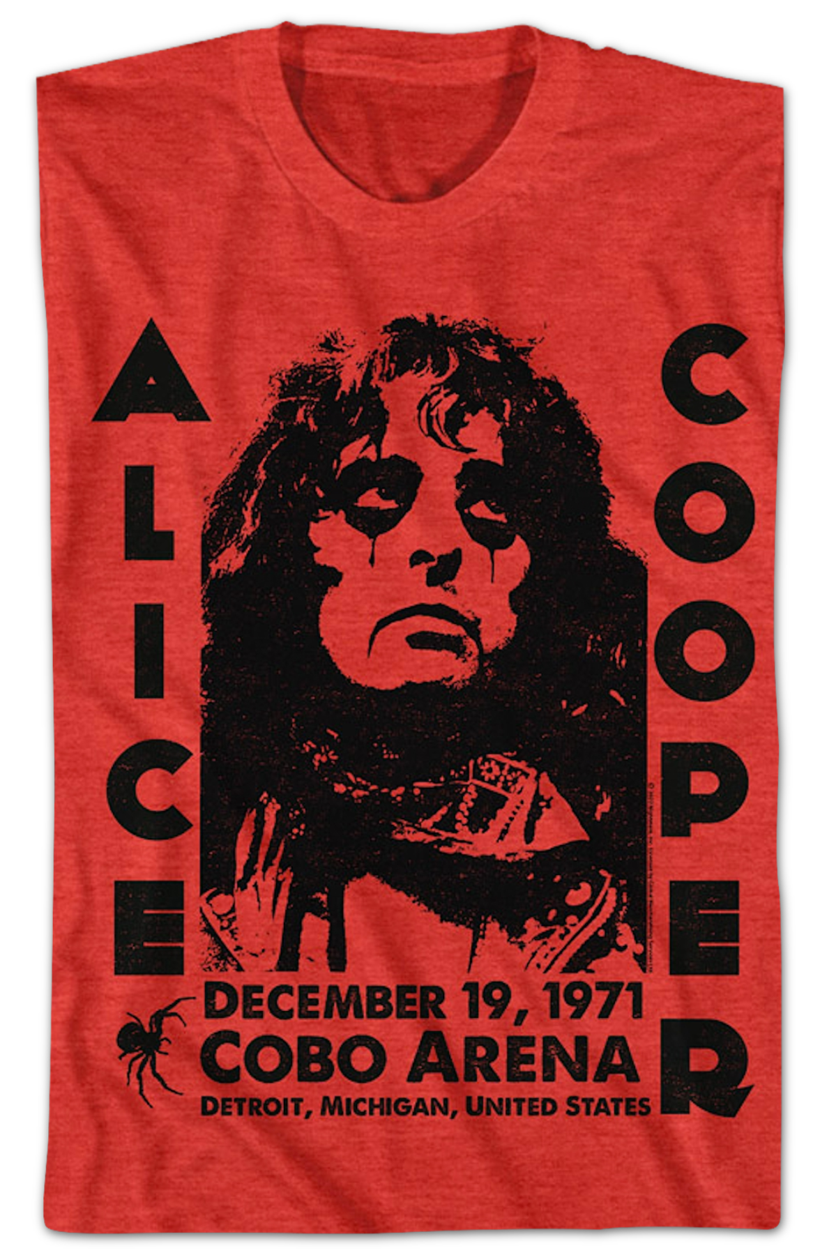 Cobo Arena Alice Cooper T-Shirt