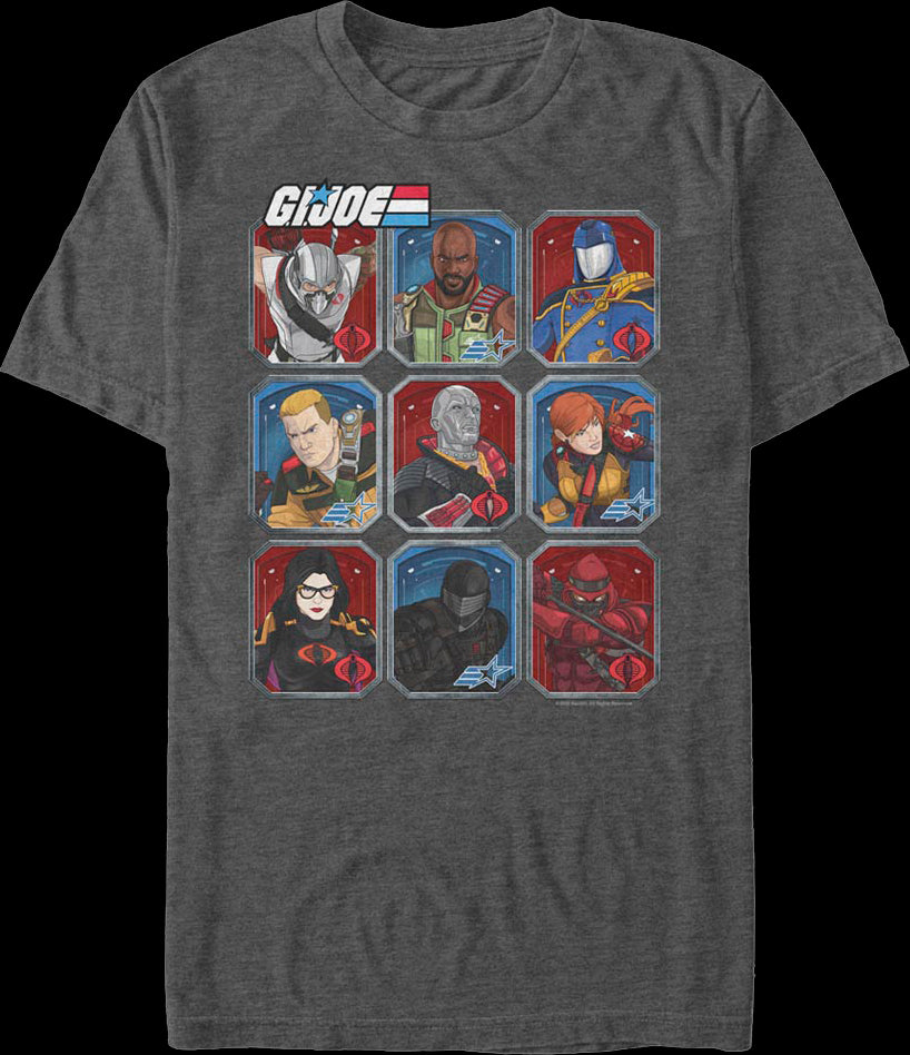 Cobra And Joes Collage GI Joe T-Shirt