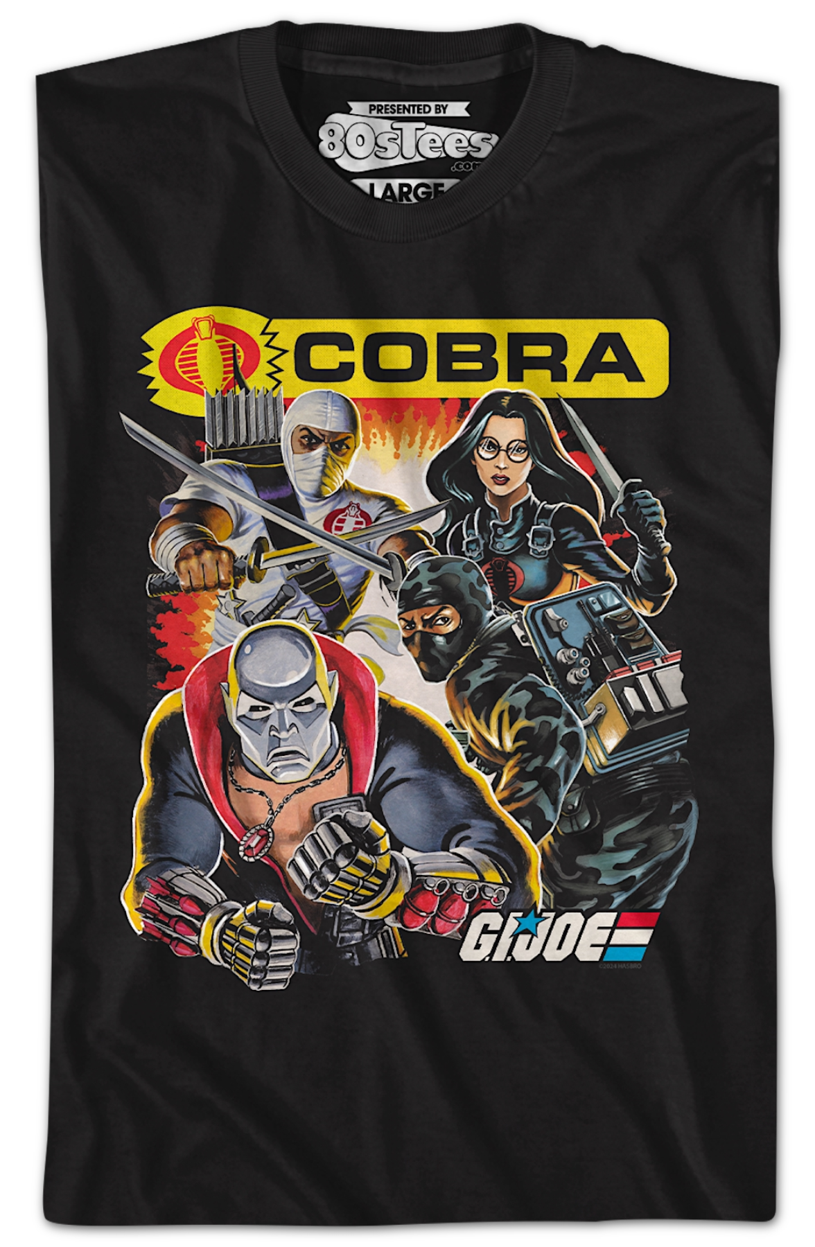 Cobra Collage GI Joe T-Shirt
