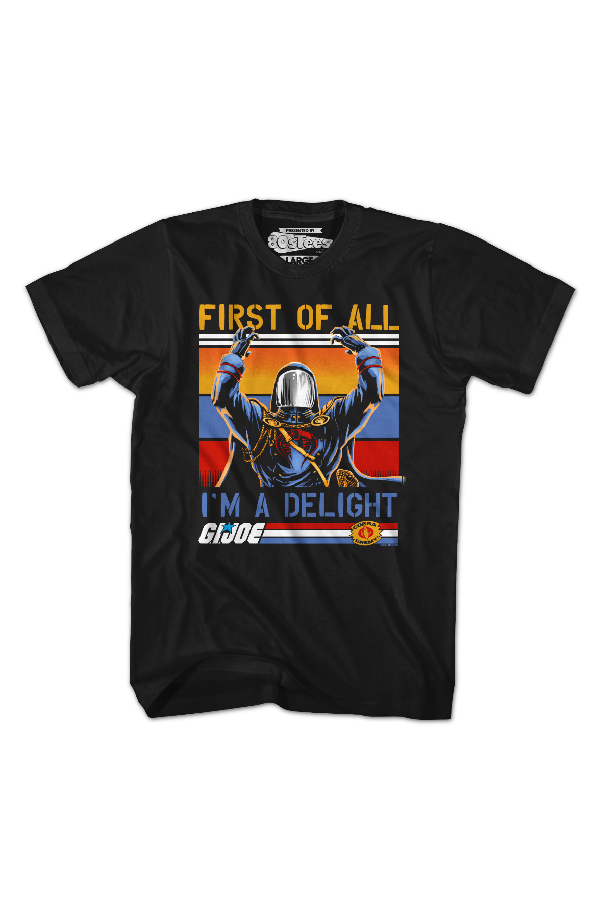 Cobra Commander I'm A Delight GI Joe T-Shirt