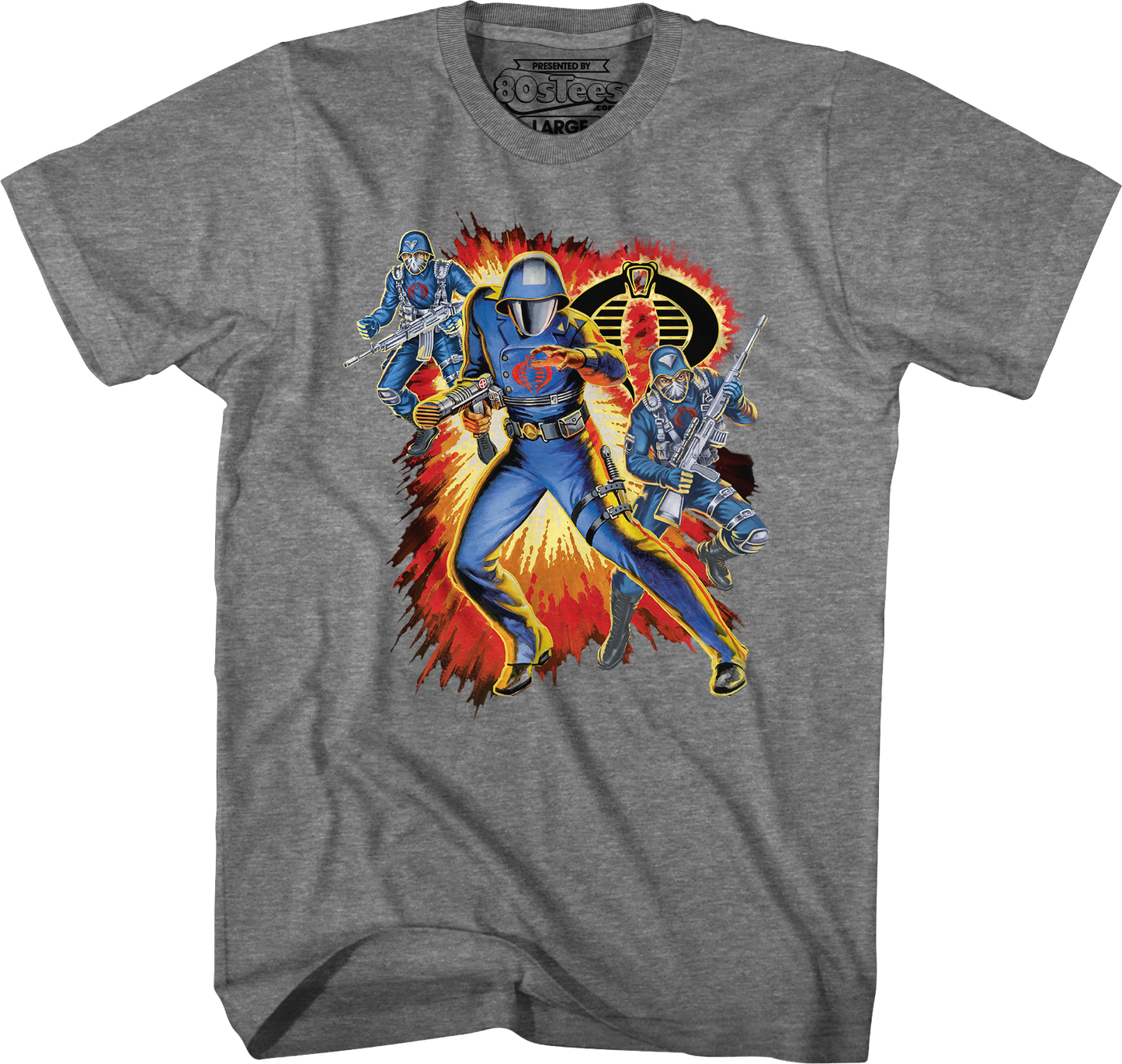 Cobra Explosion GI Joe T-Shirt