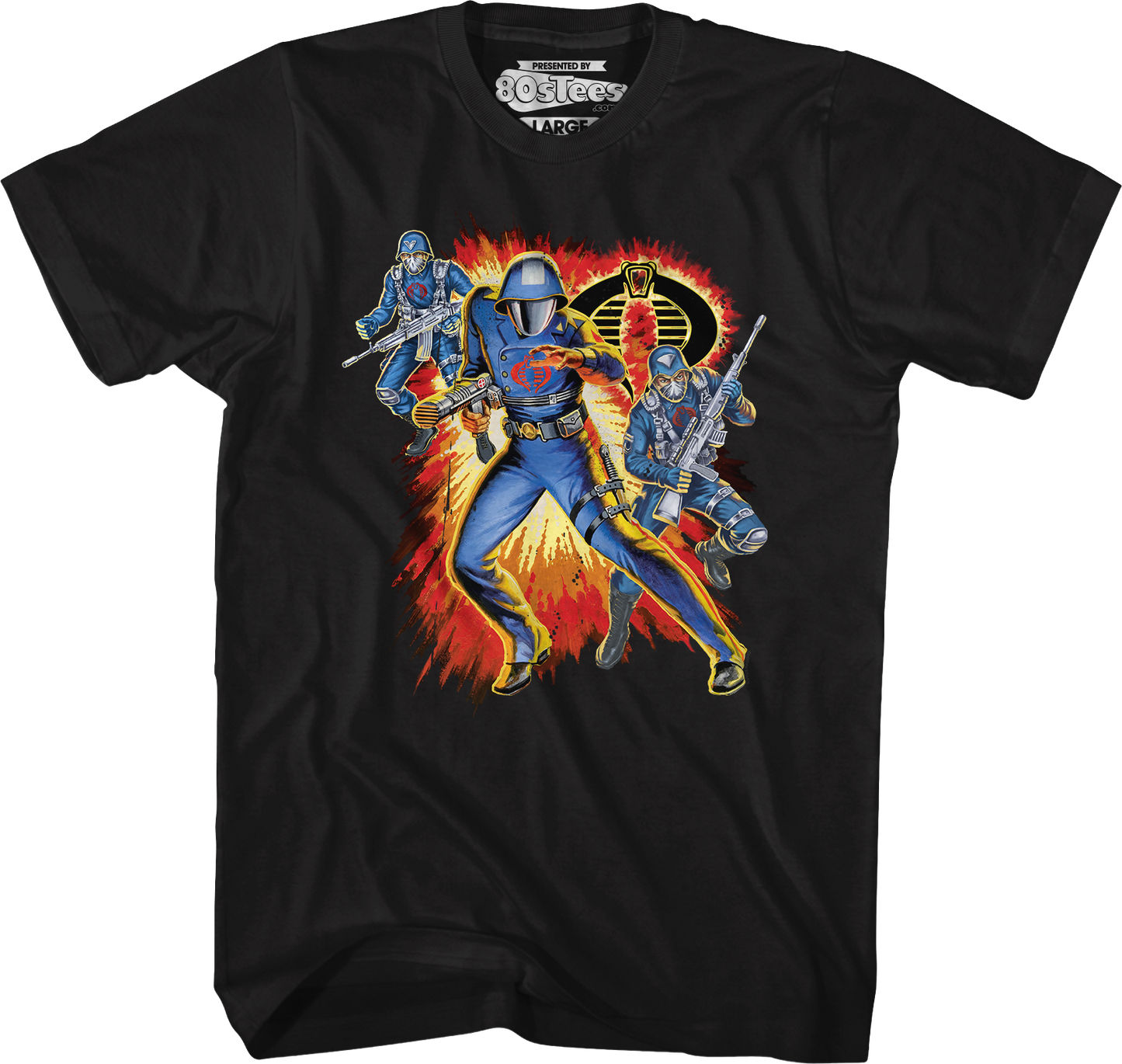 Cobra Explosion GI Joe T-Shirt