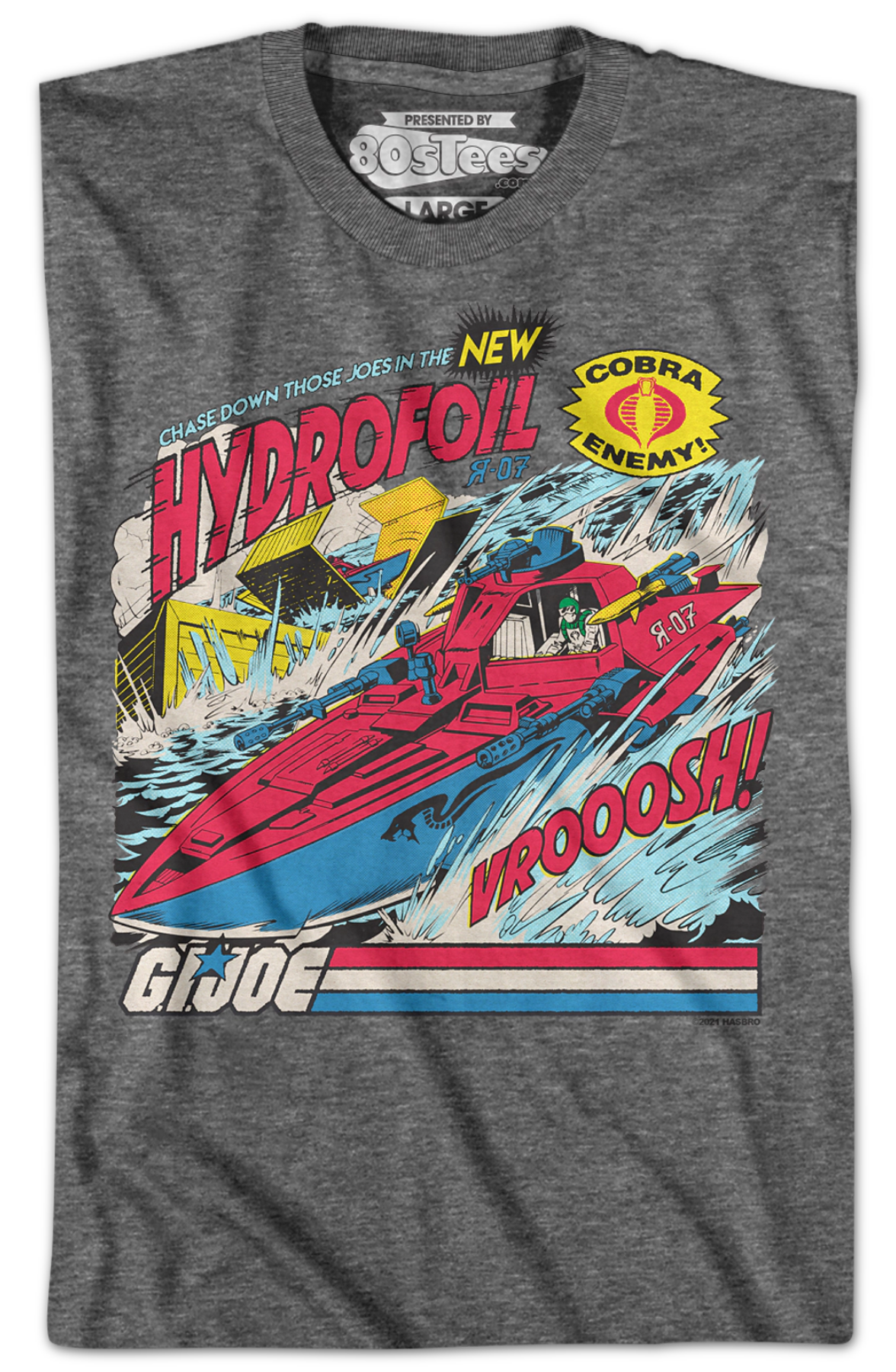 Cobra Hydrofoil GI Joe T-Shirt
