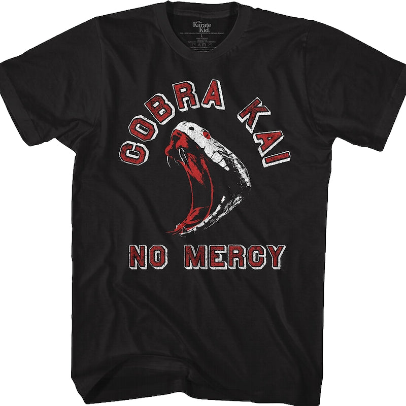 Cobra Kai No Mercy Karate Kid T-Shirt