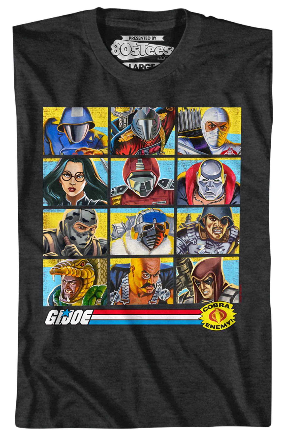 Cobra Organization's Dirty Dozen GI Joe T-Shirt