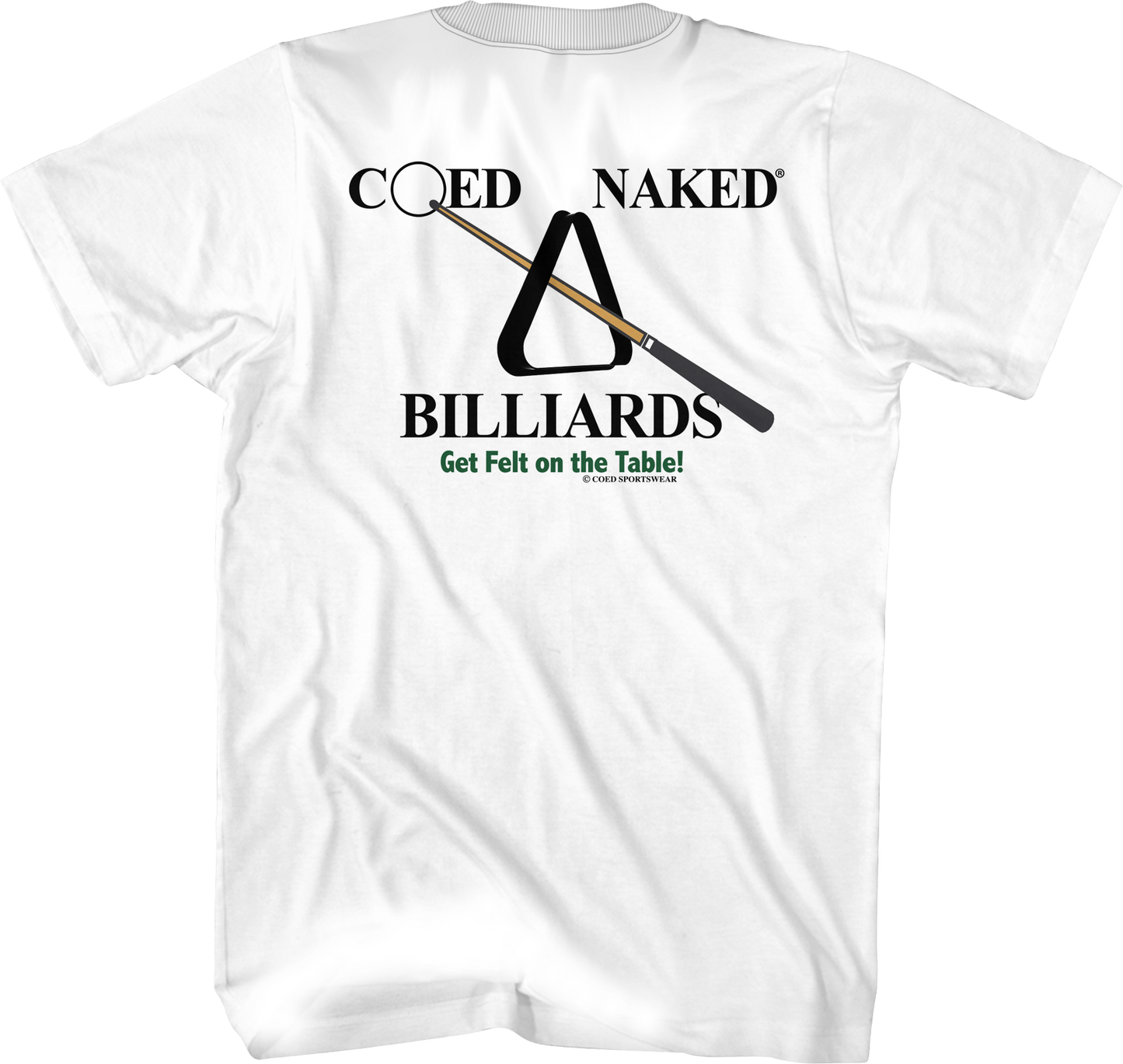 Billiards Coed Naked T-Shirt