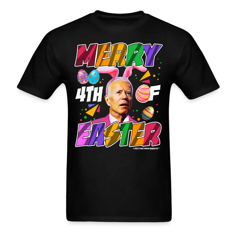 Confused Biden Merry 4th of Easter Funny 4th of July T-Shirt
