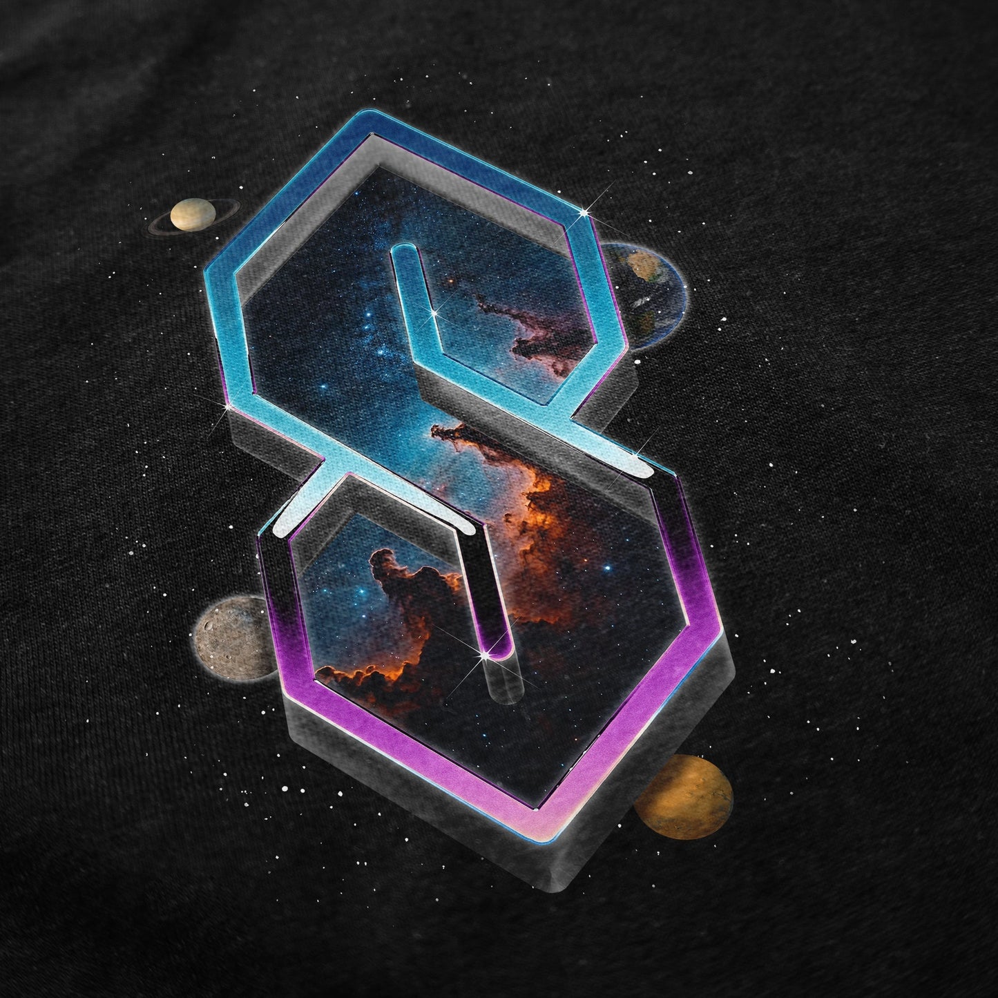 Cool S in Space T Shirt