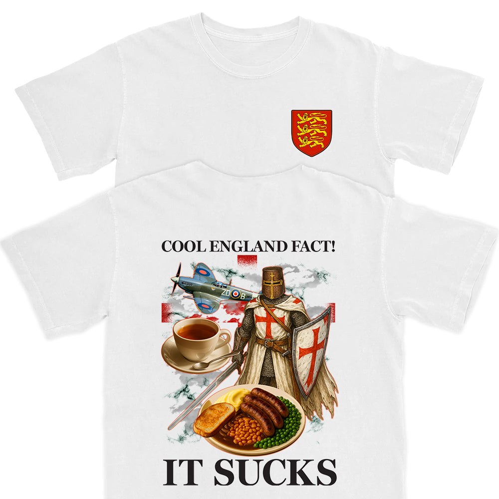 Cool England Fact T Shirt
