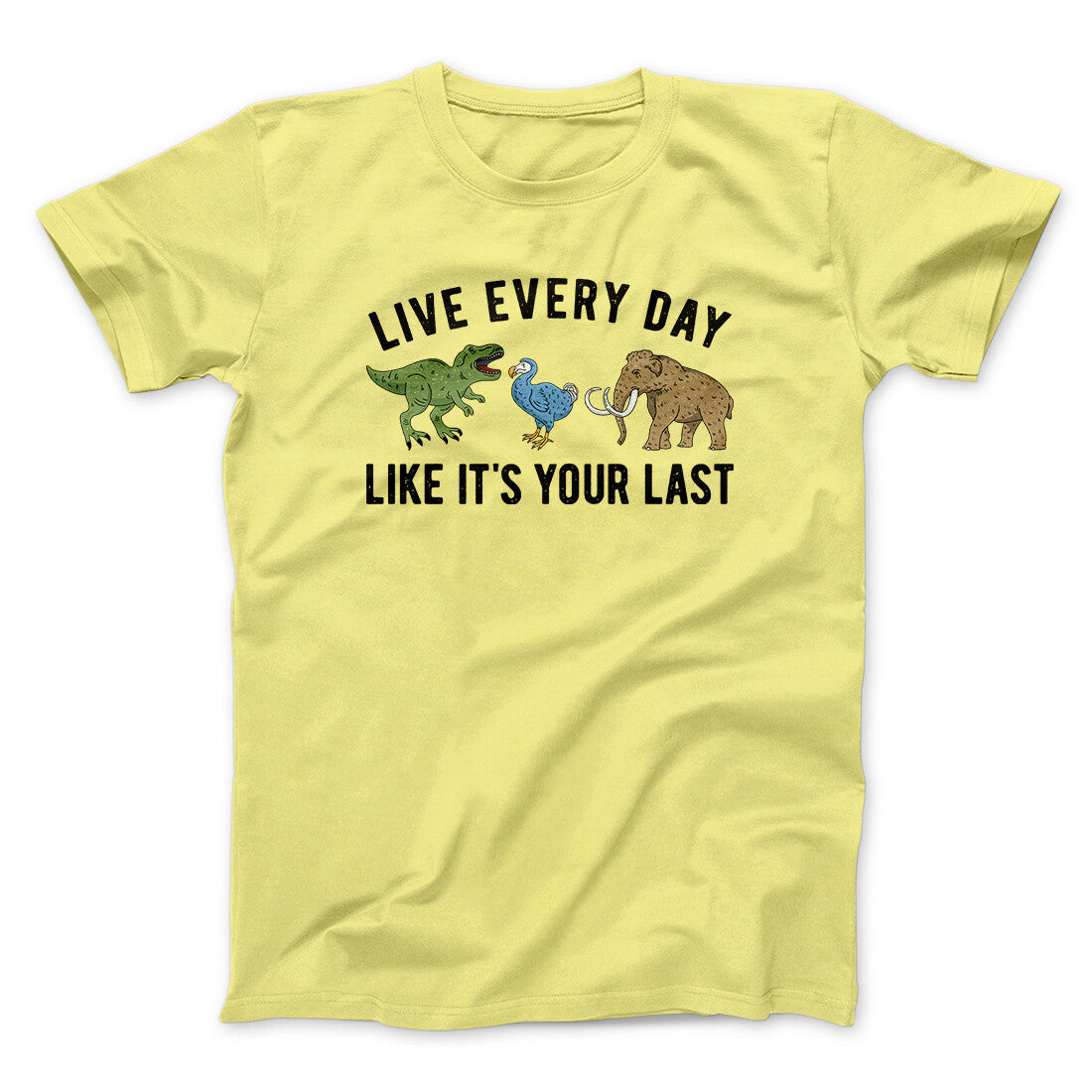 Live Every Day Like It‚Äôs Your Last Men/Unisex T-Shirt