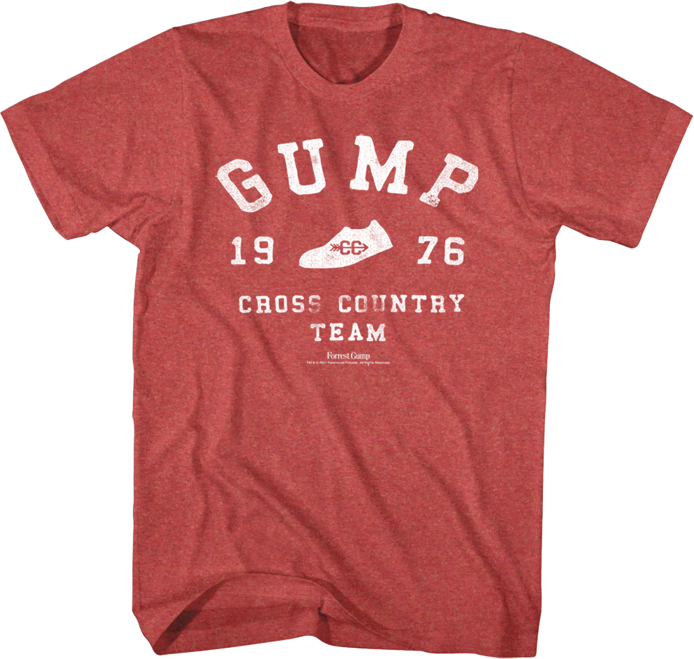 Cross Country Forrest Gump Shirt
