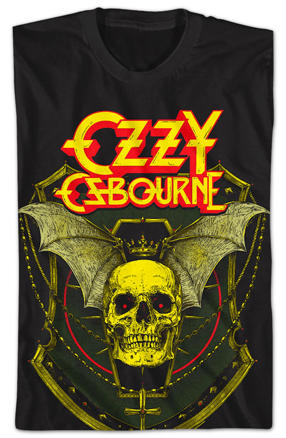 Crowned Skull Ozzy Osbourne T-Shirt