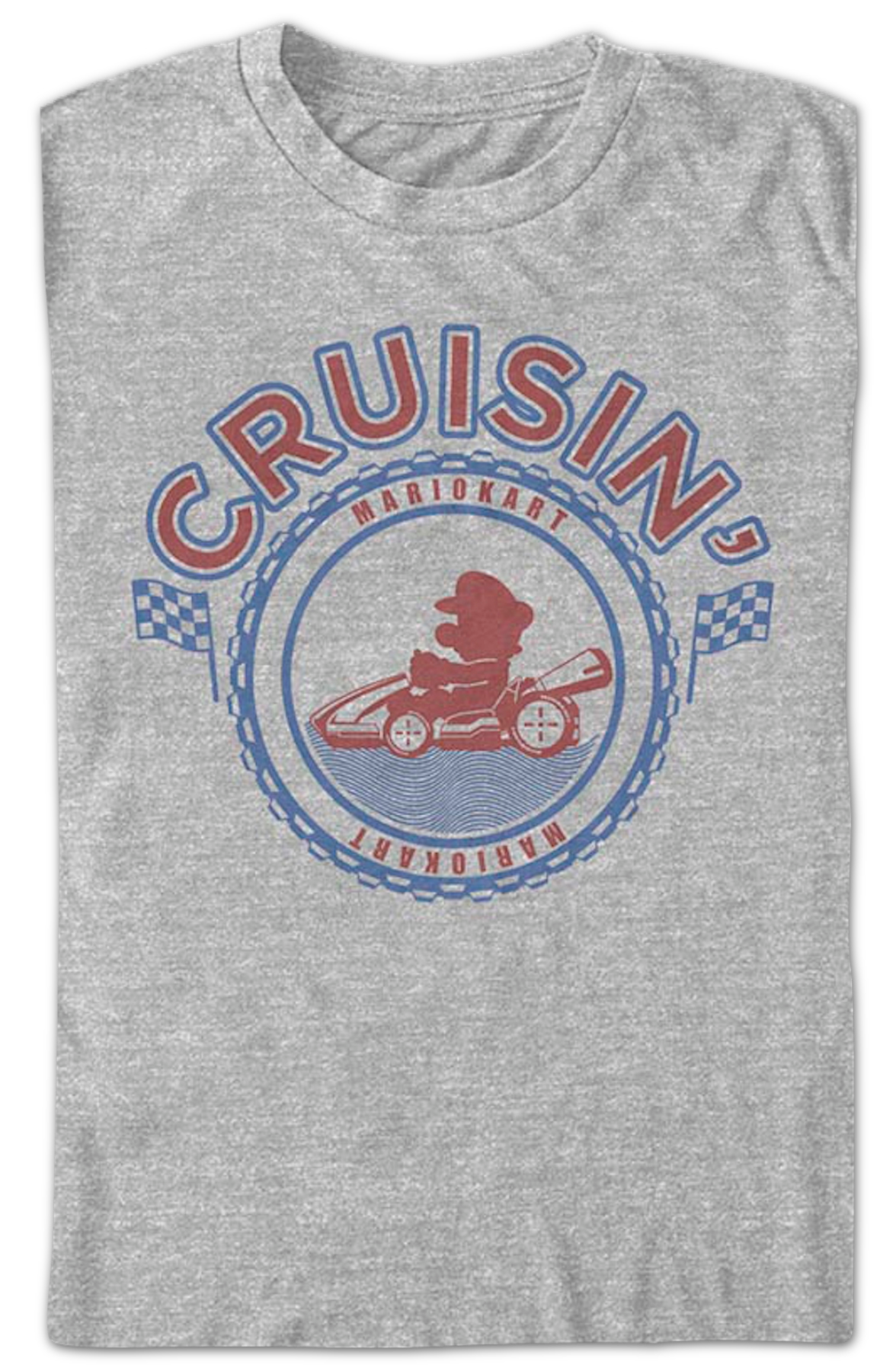 Cruisin' Silhouette Mario Kart T-Shirt