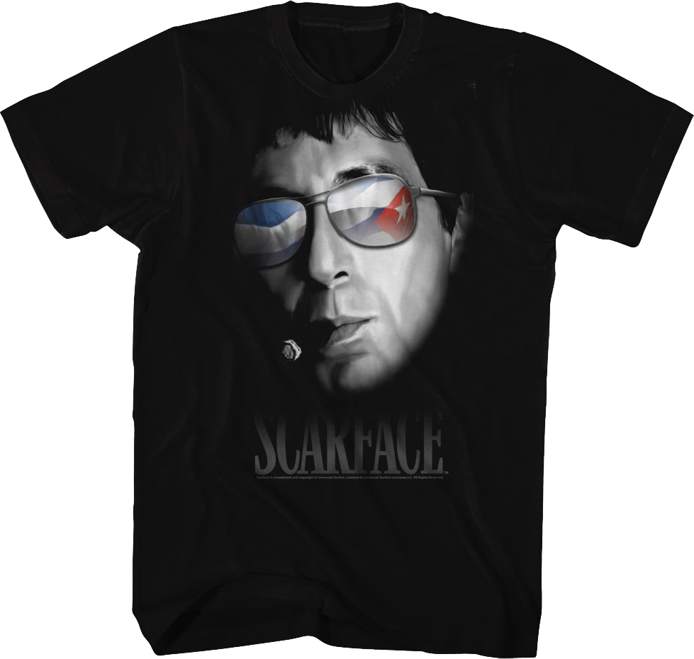 Cuban Flag Scarface T-Shirt