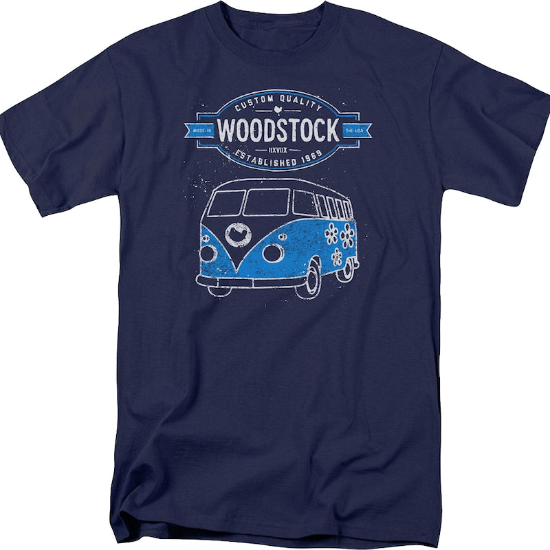 Custom Quality Van Woodstock T-Shirt