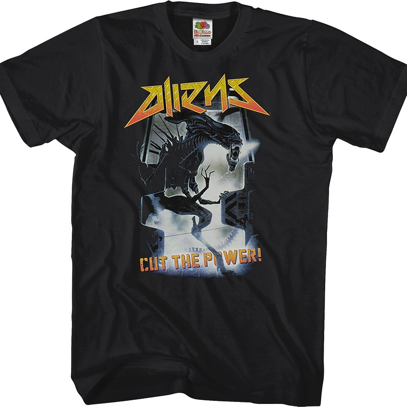 Cut The Power Aliens T-Shirt