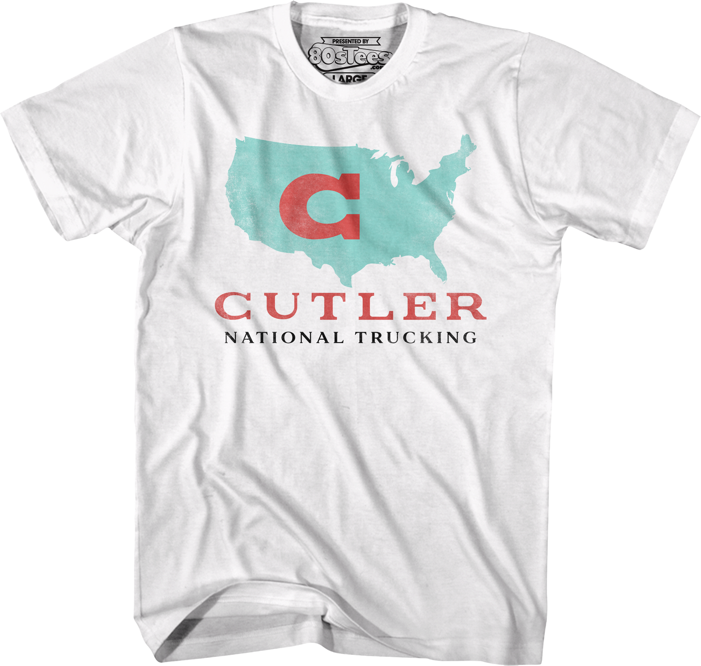Cutler National Trucking Logo Over The Top T-Shirt
