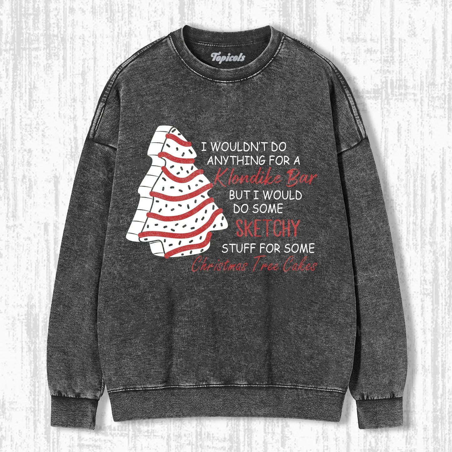 CHRISTMAS TREE CAKE  T-SHIRT
