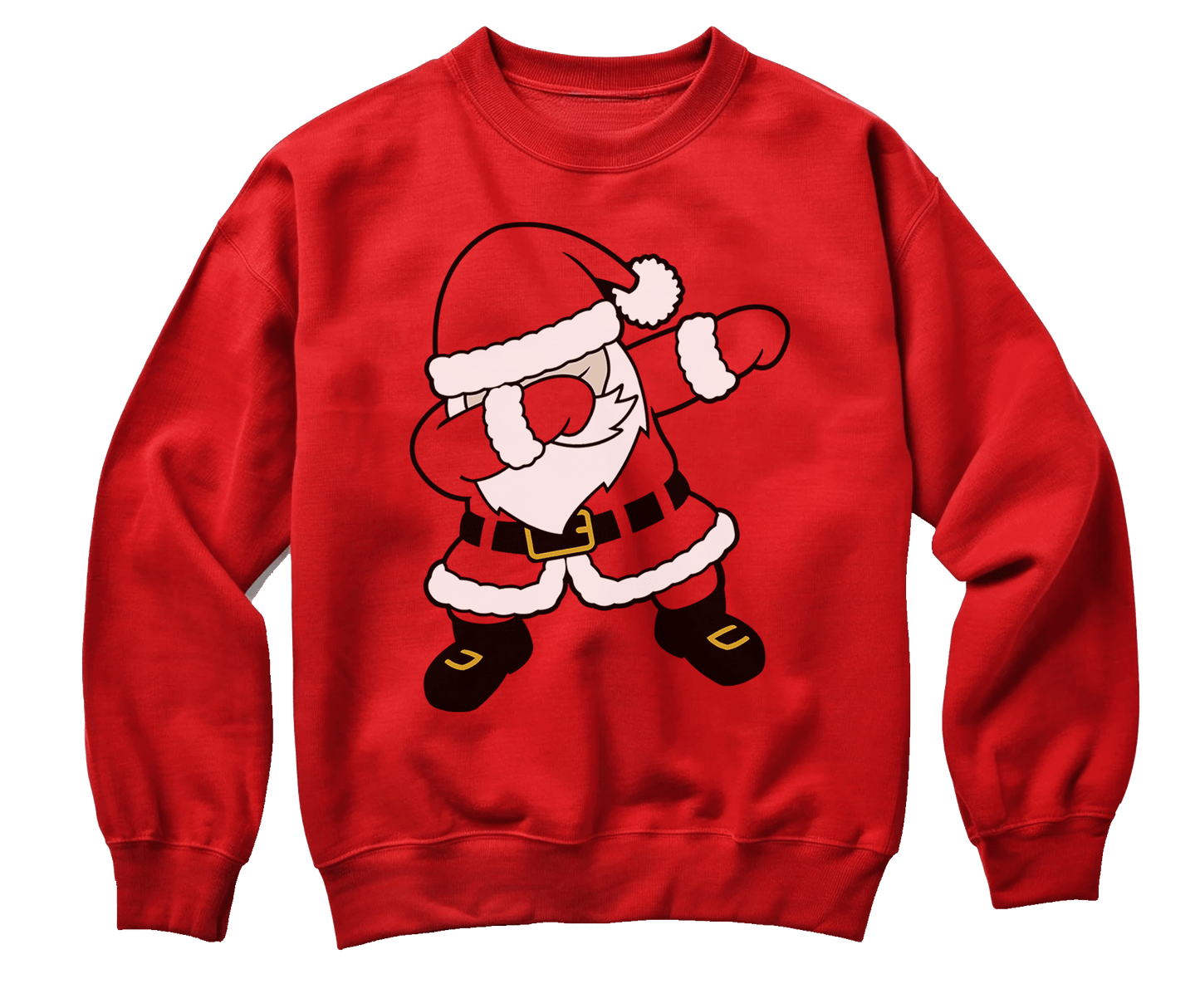 Dabbing Santa Sweatshirt Style001