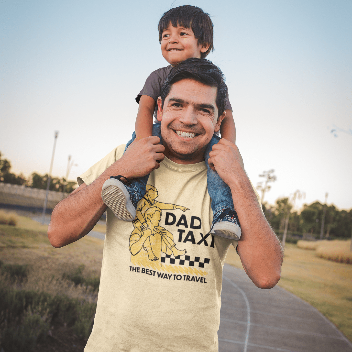 Dad Taxi T Shirt