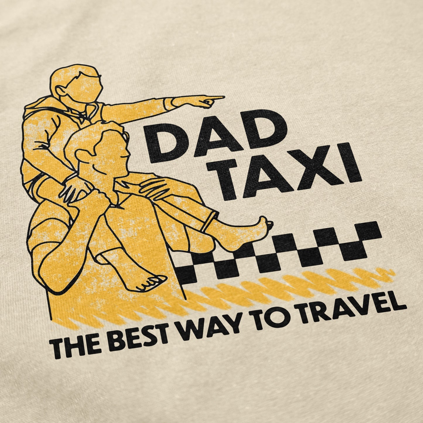 Dad Taxi T Shirt
