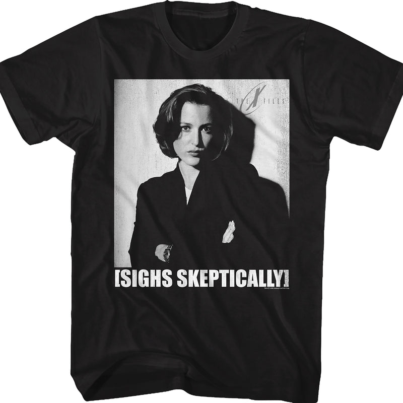 Dana Scully Sighs Skeptically X-Files T-Shirt