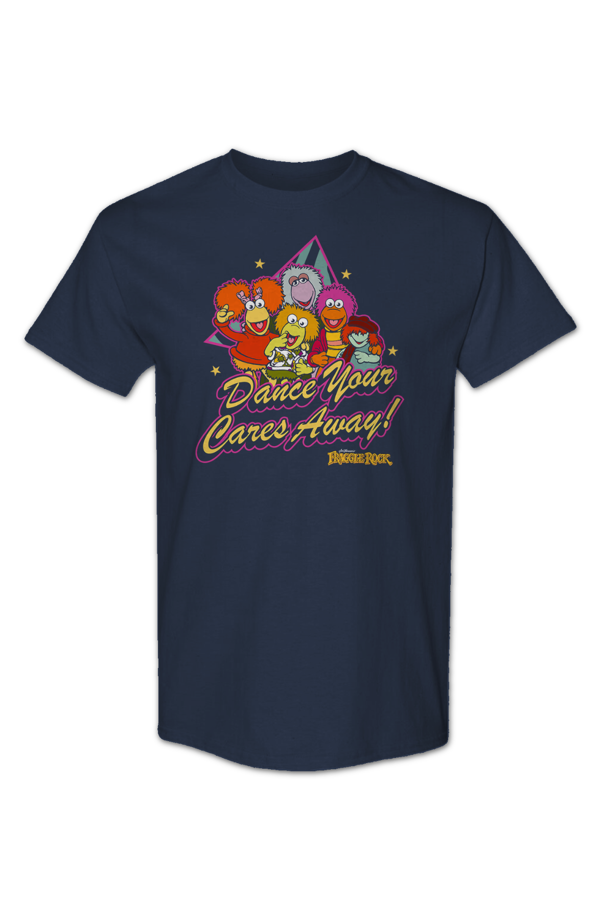 Dance Your Cares Away Triangle Fraggle Rock T-Shirt