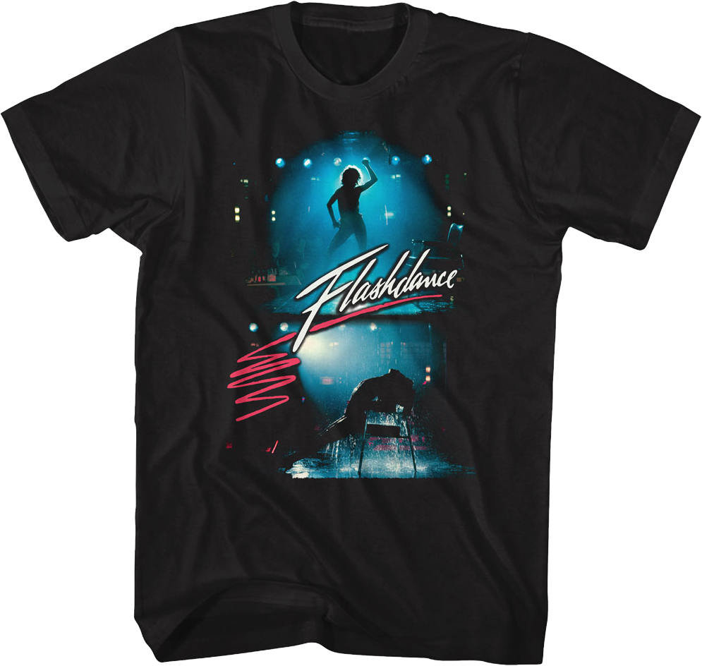Dancing Collage Flashdance T-Shirt