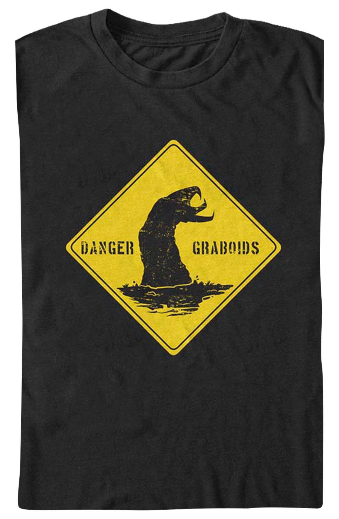 Danger Graboids Sign Tremors T-Shirt