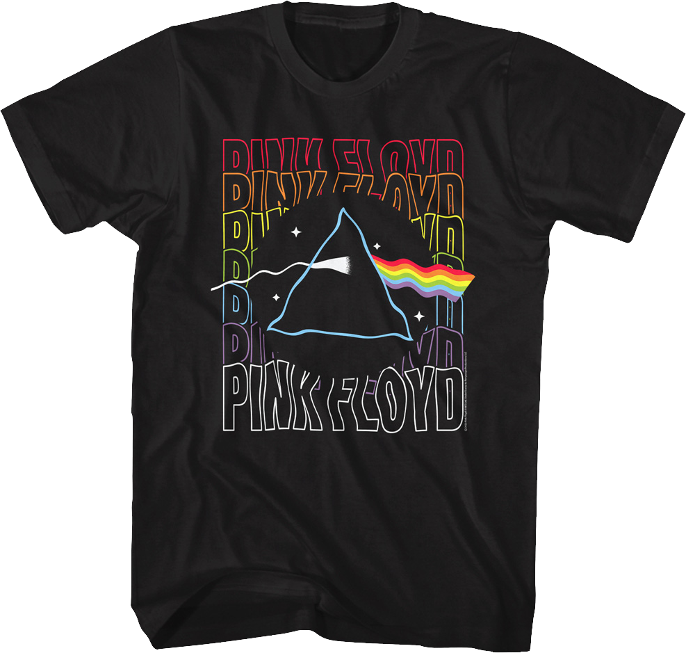 Soundwaves Dark Side of the Moon Pink Floyd T-Shirt