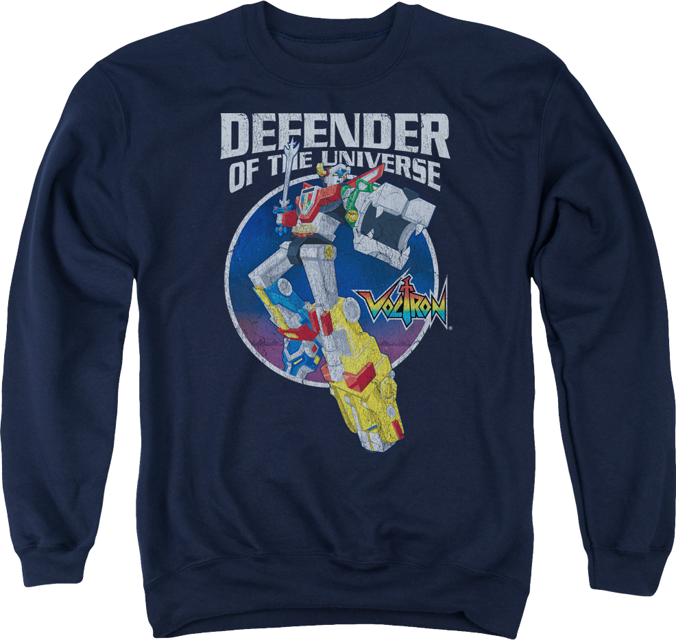 Defender of the Universe Voltron Sweatshirt