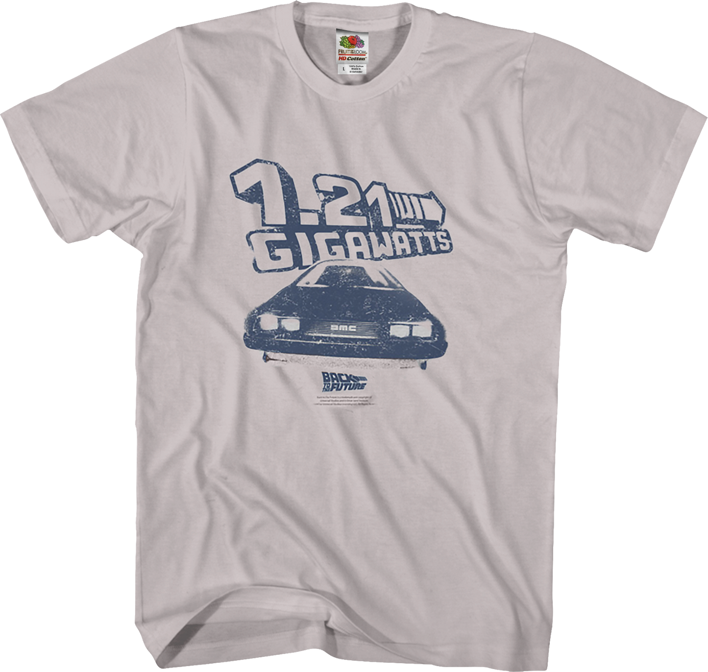 DeLorean 1.21 Gigawatts Back To The Future T-Shirt