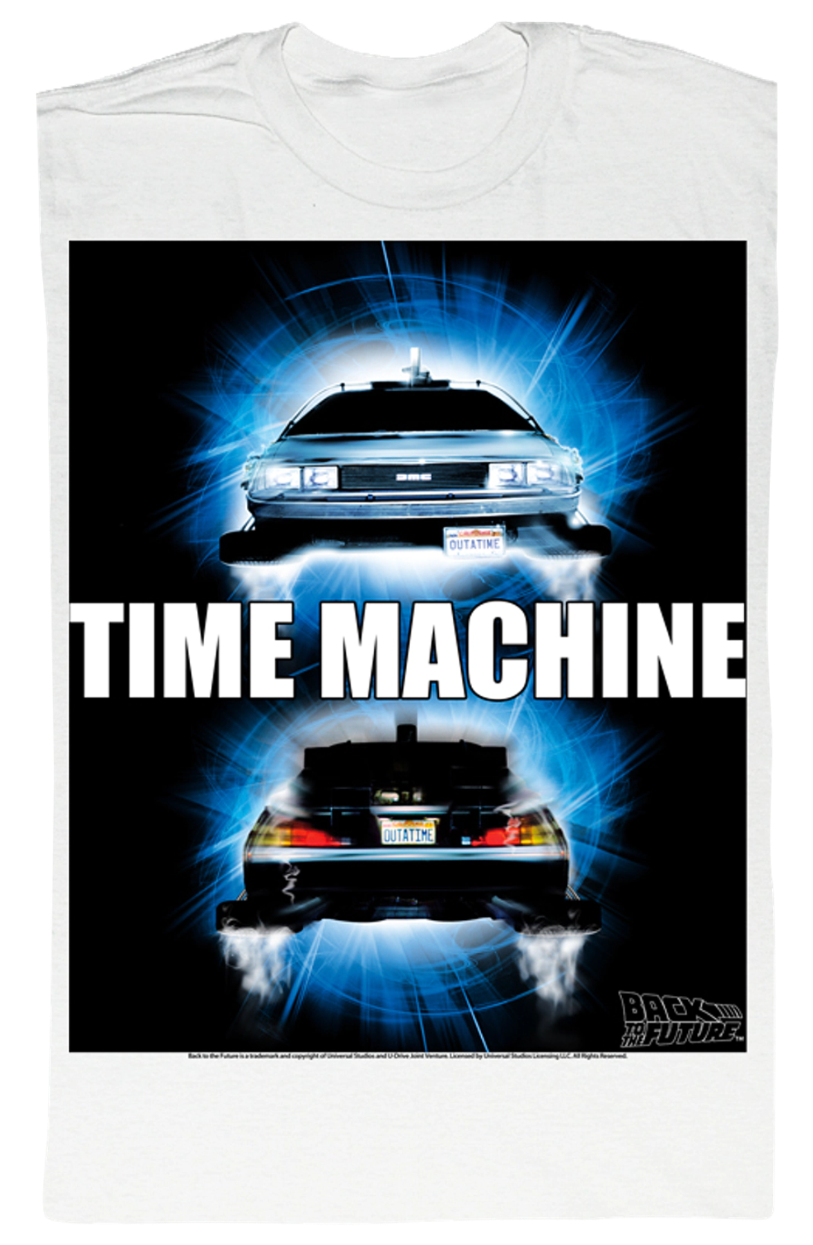 DeLorean Time Machine Back To The Future T-Shirt