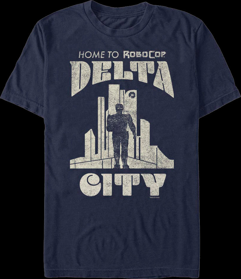 Delta City Silhouette Robocop T-Shirt