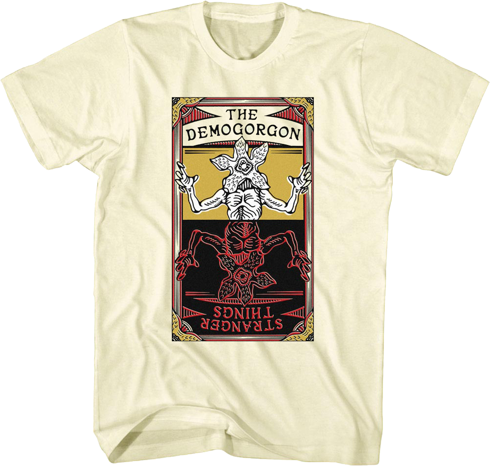 Demogorgon Card Stranger Things T-Shirt