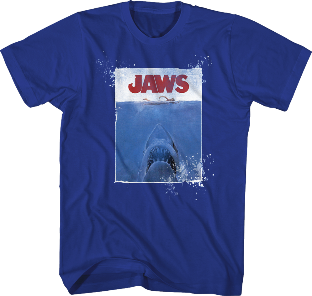 Denim Washed JAWS T-Shirt