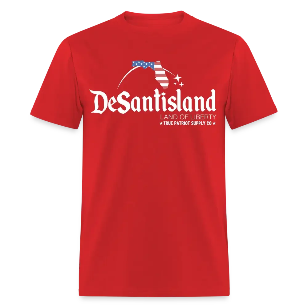 DeSantisland Land Of Liberty Ron DeSantis Florida Unisex Classic T-Shirt