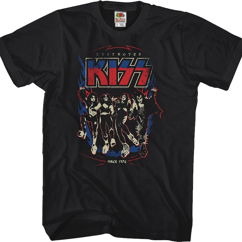 Destroyer Since 1976 KISS T-Shirt