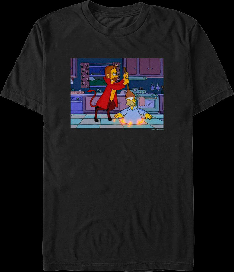 Devil Flanders The Simpsons T-Shirt