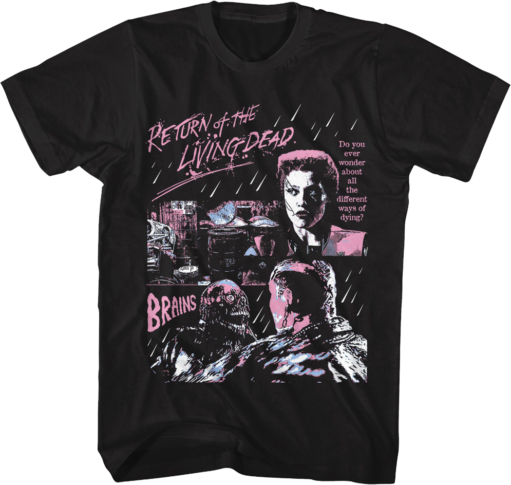 Different Ways Of Dying Return Of The Living Dead T-Shirt