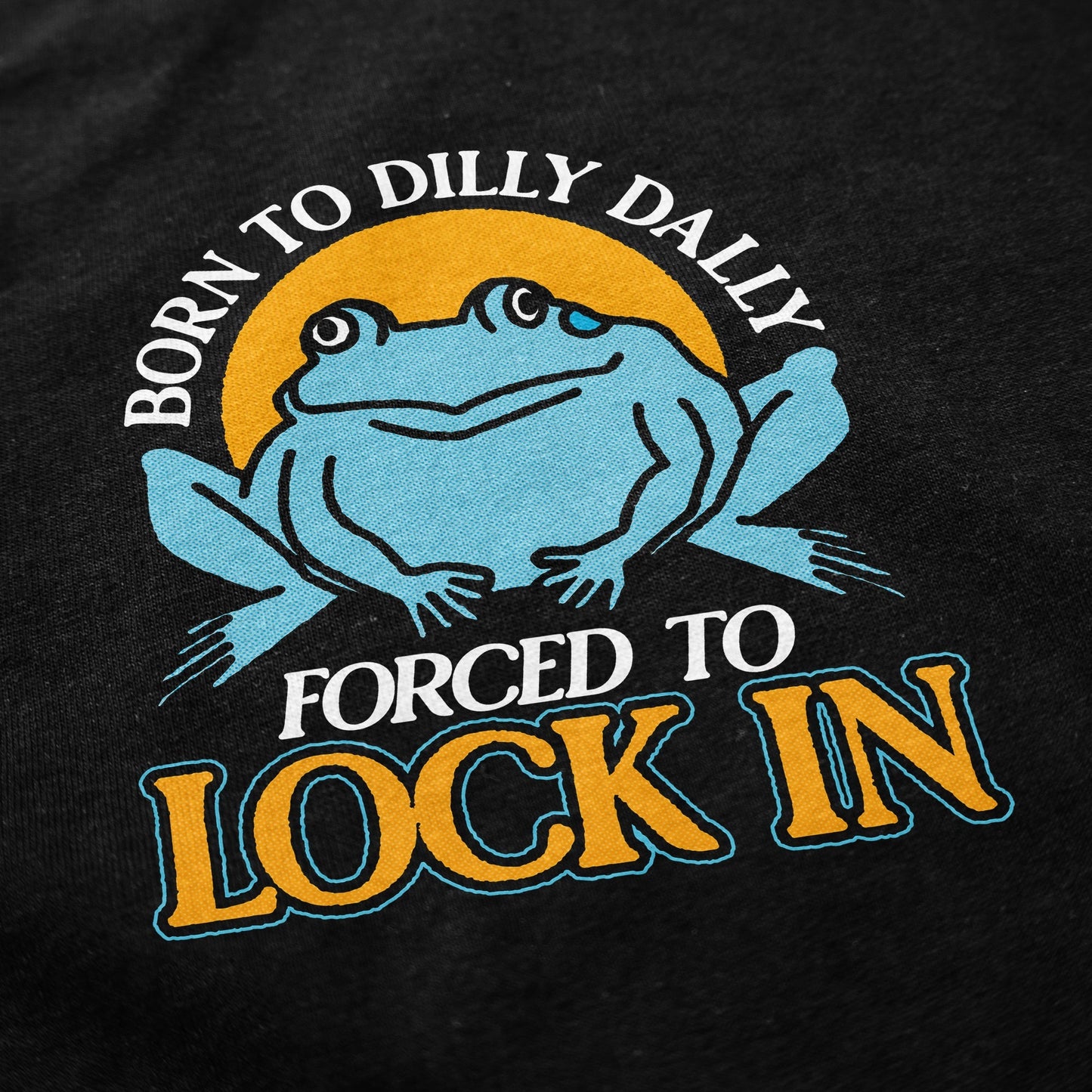Dilly Dally Frog T Shirt