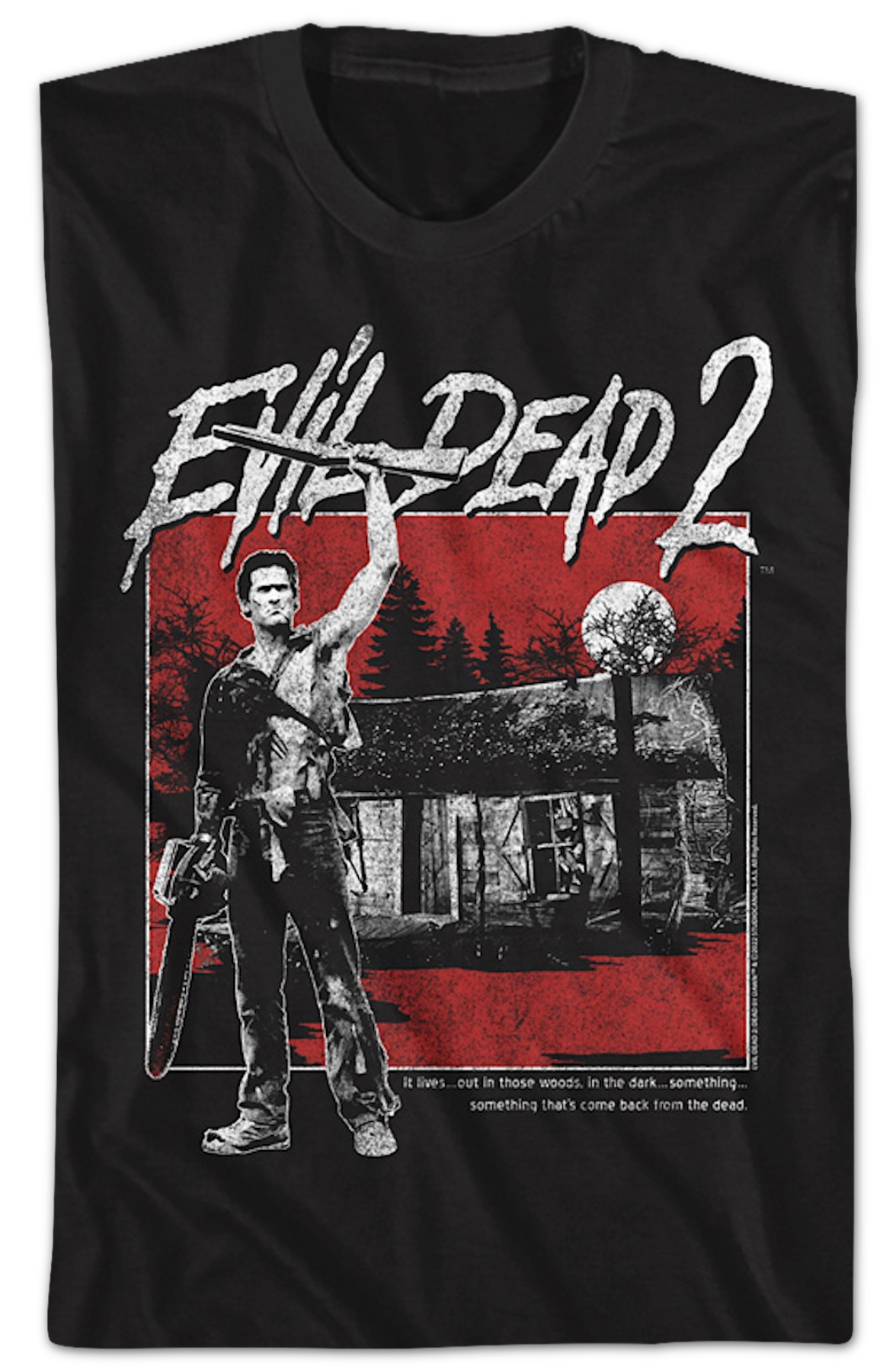 Distressed Cabin Evil Dead T-Shirt