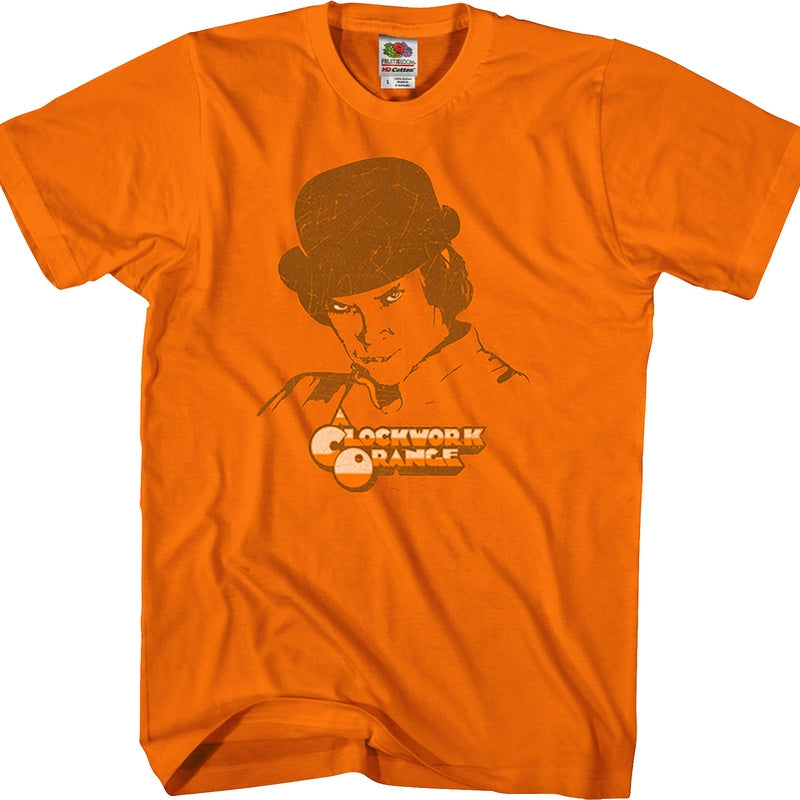 Distressed Clockwork Orange T-Shirt