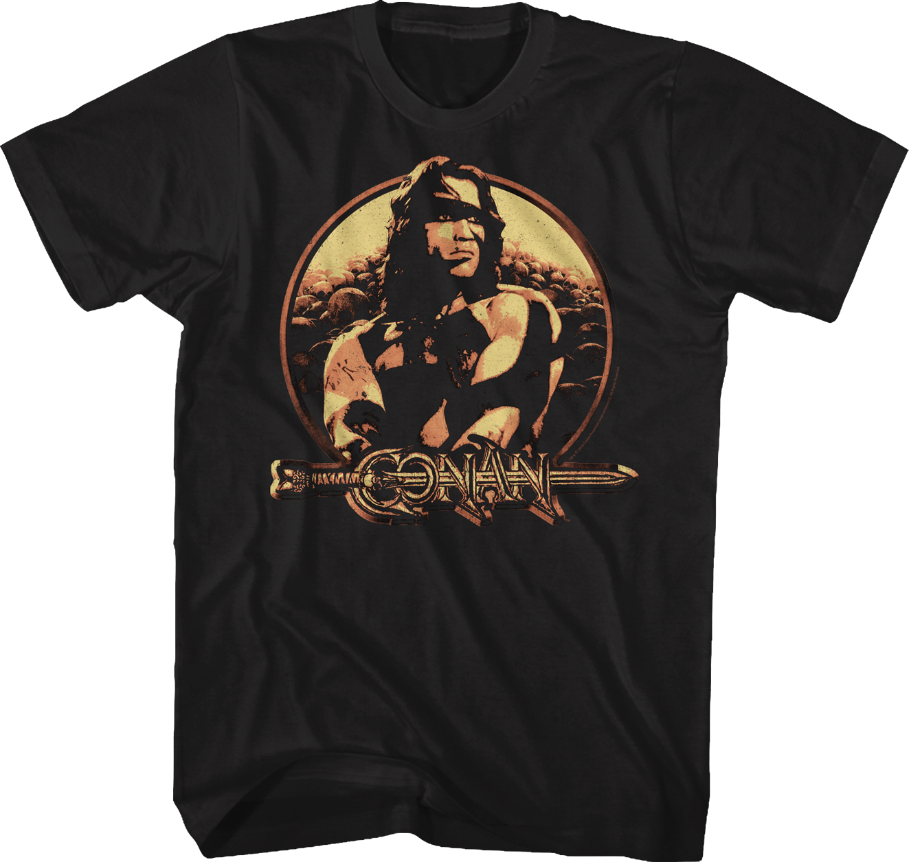 Distressed Conan The Barbarian T-Shirt