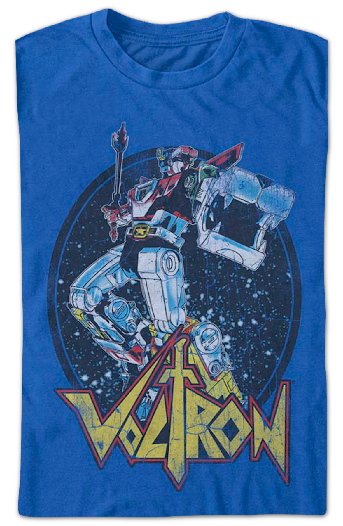Distressed Defender Voltron T-Shirt