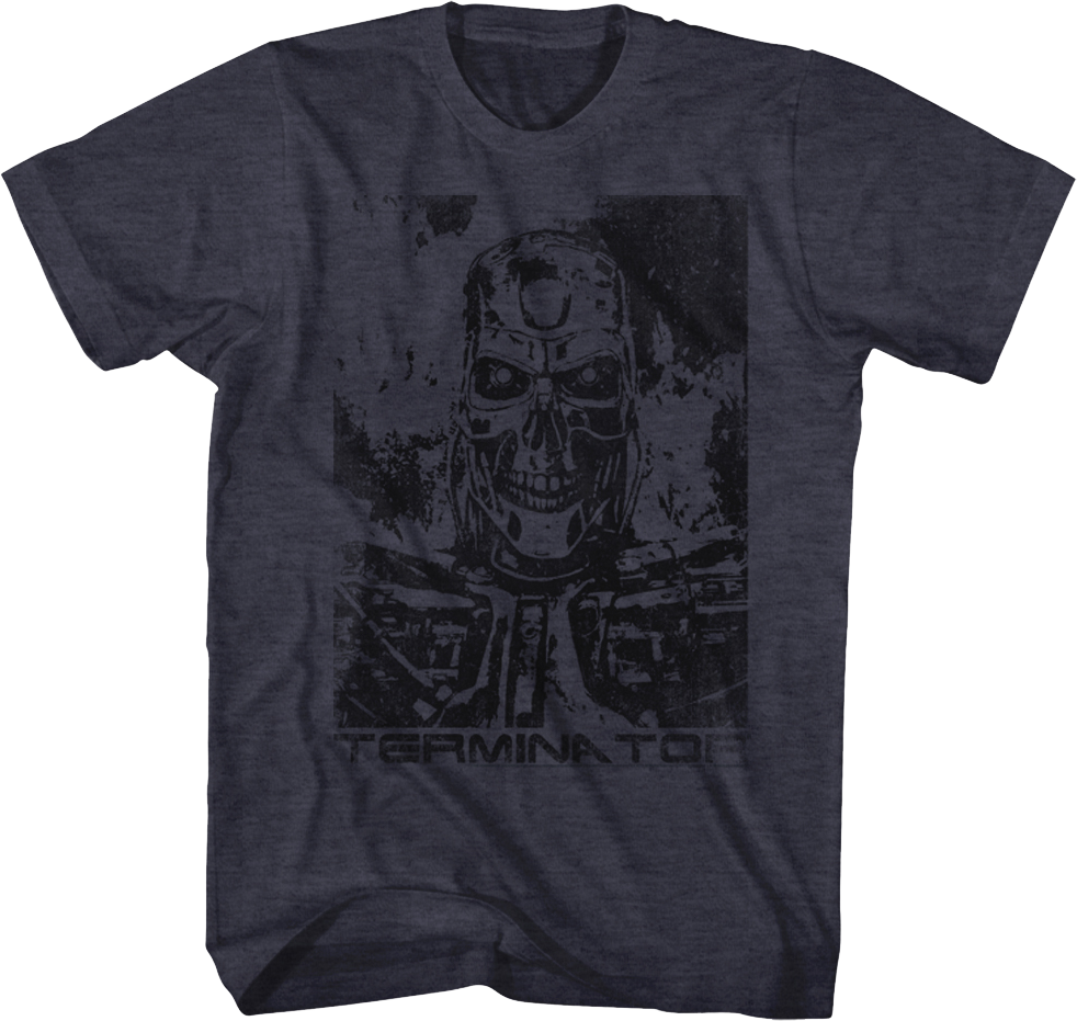 Distressed Endoskeleton Terminator T-Shirt