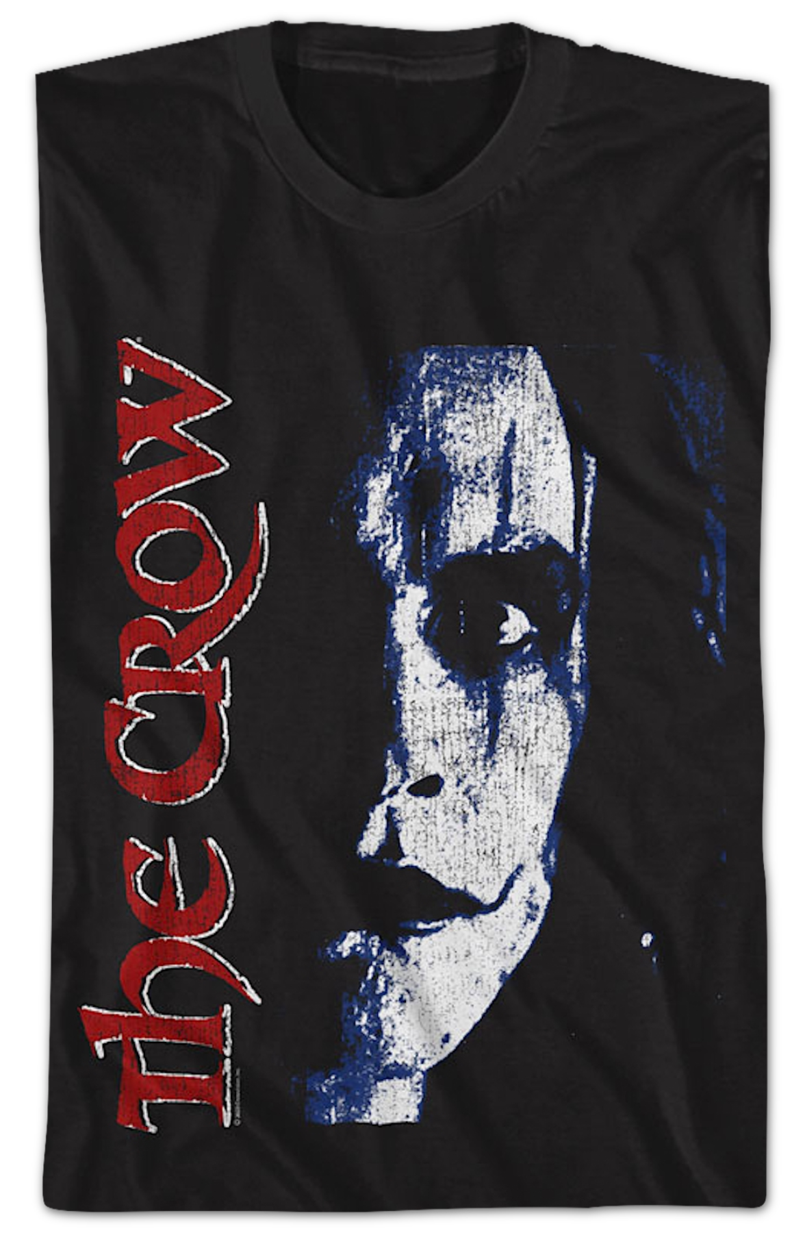 Distressed Face Paint The Crow T-Shirt