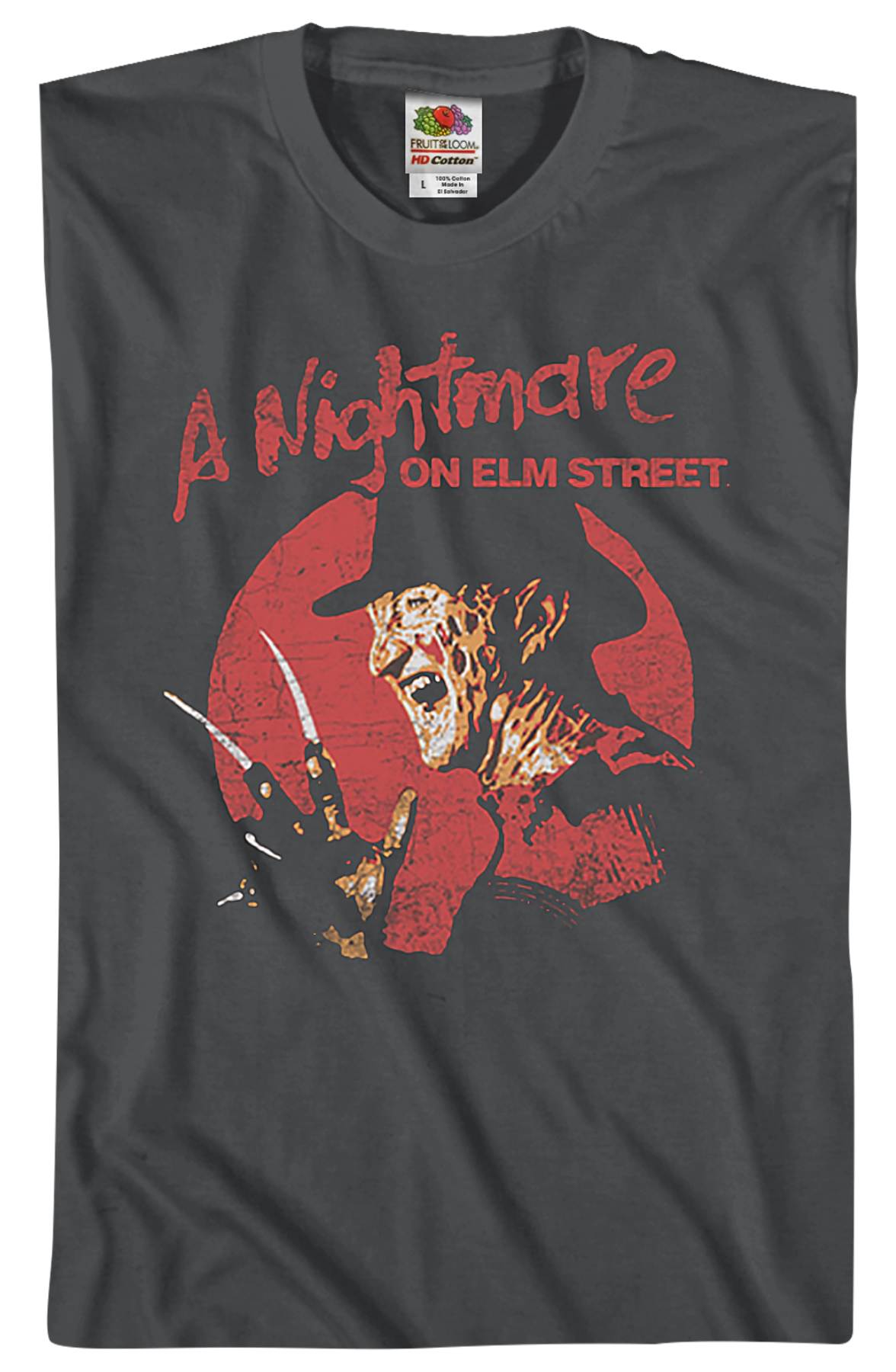 Distressed Freddy Krueger Nightmare On Elm Street T-Shirt