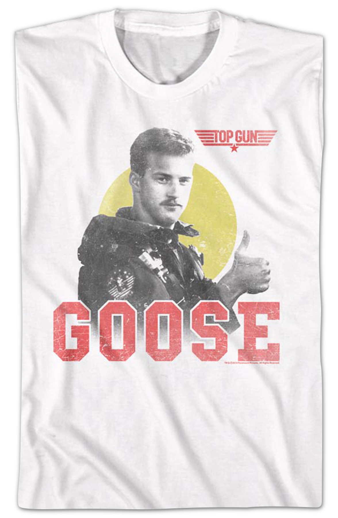 Distressed Goose Top Gun T-Shirt